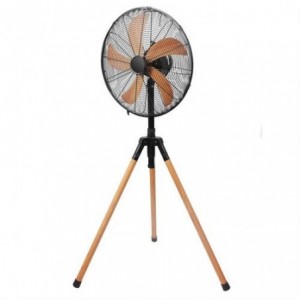 Alva Air 40cm Wooden Finish Tripod Fan 50w