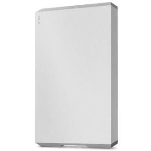 Seagate LaCie 1TB USB-C USB 3.0 Aluminum enclosure MoonSilver