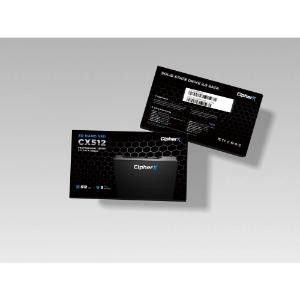 512GB CipherX- CX512 PRO 2.5"- 3D NAND TLC- NANDXtend ECC Data Protect- SLC Caching- SATA-6Gbps (TCG and AES Encryption support) SSD