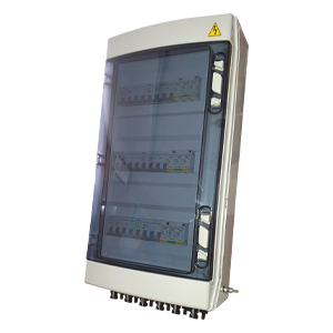 1000V Fused Combiner Box 8 Inputs 1 Output 160A Isolator Type I/II SPD