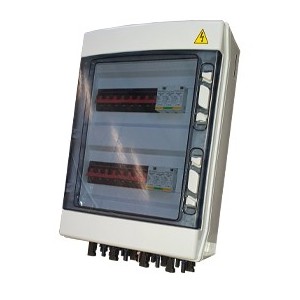 1000V 2-MPPT Protection Box 2-In 2-Out 20A Isolator Type I II SPD