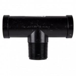 FULL FLOW MALE COMBINATION TEE 25MM X 1 in.