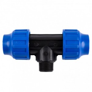 Tee Compression Male 25X1