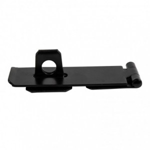 KAUFMANN HASP &amp; STAPLE 90MM H/DUTY BLK JAP(BULK)