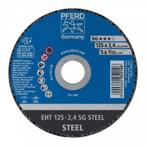 Pferd Cutting Disc Flat Steel 125MM X2.4MM Sg