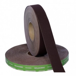 Deerfos Emery Cloth 25MM 50M Roll KA162 P100 Fine