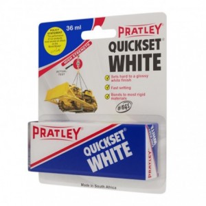 Pratley Quickset White 36ML Per PACK New Package