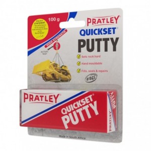 Pratley Quickset Putty 100G Per PACK New Packaging