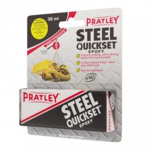 Pratley Quickset Steel 36ML Per PACK New Package