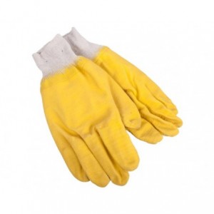 Glove Rubberized Knitted Wrist