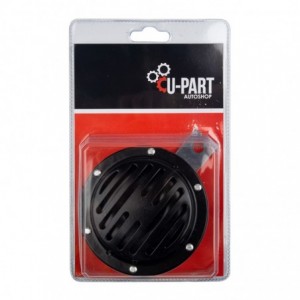 U-PART Hooter Flat Round 12V Autoshop