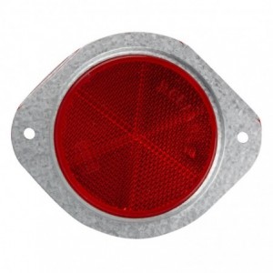 Round Reflector Red 76MM