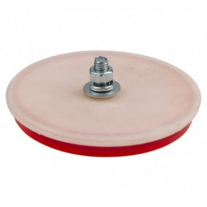 Reflector Round Centre Bolt Red 60MM