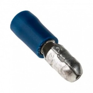 U-PART Terminal Male Bullet Blu 1.5-2.5MM 5MM LZ25