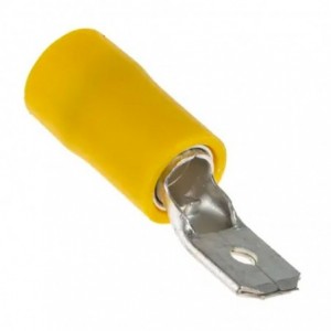 Terminal Male Tab Yel 4.0-6.0MM 6.3MM LT40