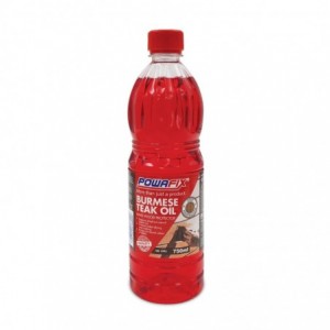 Powafix Burmese Teak Oil 750ML