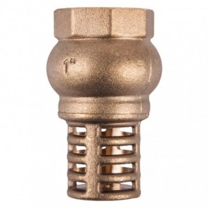 Torrenti Valve Foot Brass 25MM