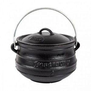 Bestduty Pot Flat Oil Cured C/I NO.2 6.0L 6.0KG