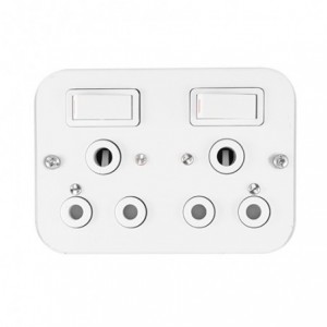 Industrial Switch Plug Duo 75X100MM