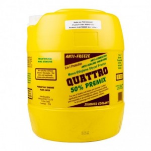 Quattro ANTI-FREEZE Summer Coolant 20L