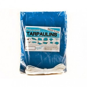 Protarp Polyweave Tarpaulin 180G 3X5M Blue