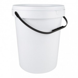 BUCKET H/DUTY + LID &amp; HANDLE 25L