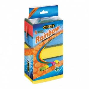 Addis Scourer Sponge 5 PACK