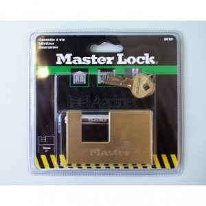 Mackie Insurance Lock Master Brass 76MM