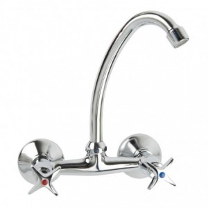 Tap Cross Import Sink Mixer Wall Type
