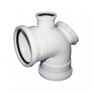 Waste Bend Vent Horn 87.5DEG Sv I.e 110MM Sabs