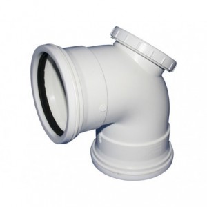 Waste Bend 87.5DEG Sv I.e 110MM Sabs