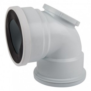 Waste Pan Connector Bend Sv I.e 110MM Sabs