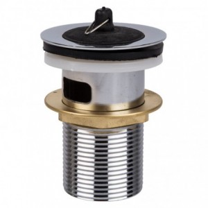 Pulse Waste Basin Brass Slotted Cp 32MM