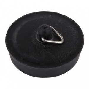 Basin Plug Black Loose