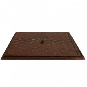 MANHOLE COVER &amp; FRAME 450X600MM L/D