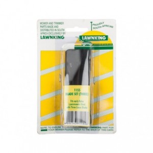 Lawnking L/MOWER Blade 3 Piece Rolux