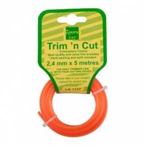 Trim N Cut Trimmer Line 2.4MM 5M Sq Cut
