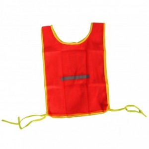 Pioneer Bib Safety + Refl. Tape Orng