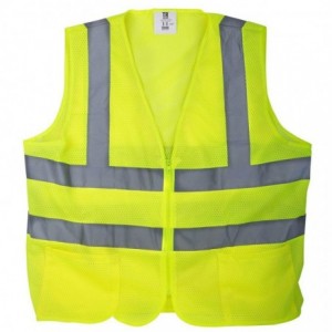 Pioneer Vest Day Glow Lime Med