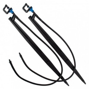 Micro Rainjet Compl Spreader 90DEG Blk