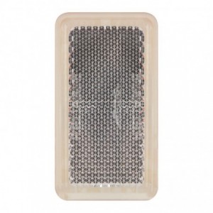 Rectangular Reflector Stick On Clr 65MM