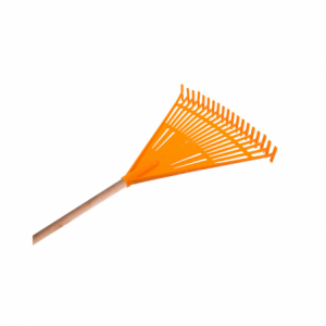Rake Double Plastic With Handle