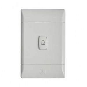 Cbi Bell Switch 2X4 White