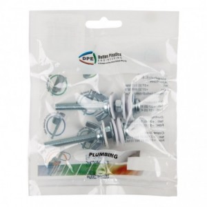CISTERN FIXATION BOLT &amp; NUT SET 2PK PREPACK