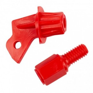FLOAT ARM RED SHOE &amp; STUD 1PK PREPACK