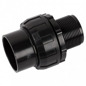 BLU52 Union Male Black PVC 40MM