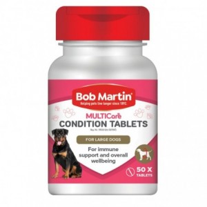 Bob Martin Pet Condition Tablets Large Dog 50PK