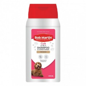 BOB MARTIN PET 2IN1 SHAMPOO &amp; CONDITIONER 400ML