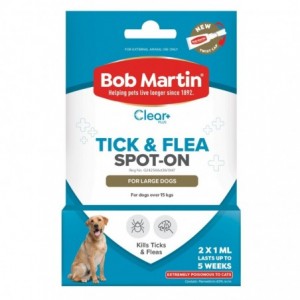 BOB MARTIN PET TICK &amp; FLEA DOG SPOT PUPPIES 1ML
