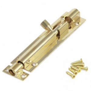Kaufmann Barrel Bolt 50MM Solid Brass Straight